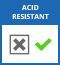 Acid-resistant