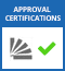 Variety of approval certifications