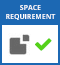 Space requirement